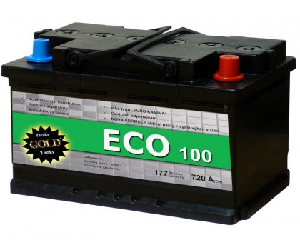 Startovací autobaterie ECO 100Ah